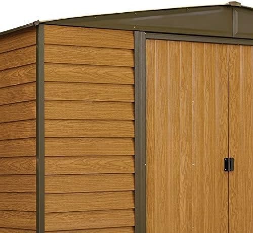 Arrow WR1012 Woodridge EG Steel Storage Shed, 10 by 12-Feet - image 5