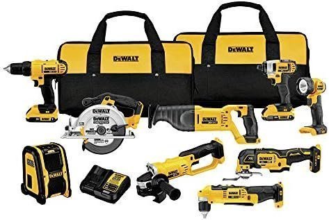 DEWALT 20V MAX Power Tool Combo Kit, 9-Tool Cordless Power Tool Set with 2 Batteries and Charger (DCK940D2) - image 2