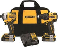 DEWALT ATOMIC 20V MAX* Cordless Drill Combo Kit, Compact (DCK278C2)