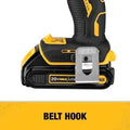 DEWALT ATOMIC 20V MAX* Cordless Drill Combo Kit, Compact (DCK278C2) - image 2