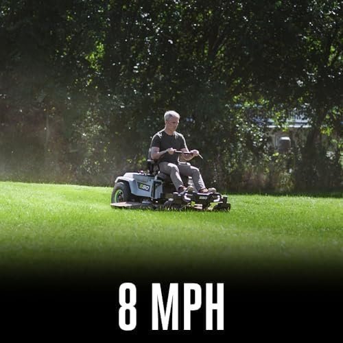 EGO Power+ Electric Riding Lawn Mower, 52″ Deck with Zero Turn Radius, Includes (6) 56V 12.0Ah Batteries and Charger – ZT5207L - image 4