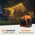 Generac 8251 GP2500i 2,500-Watt Gas Powered Portable Inverter Generator – Compact and Lightweight Design – Produces Clean, Stable Power – COsense Technology – CARB Compliant – Orange/Black - image 4