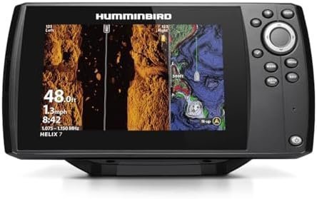 Humminbird Helix 7 G4 GPS Fish Finder with Transducer, MEGA Side Imaging - image 2