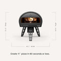 Gozney Roccbox Outdoor Pizza Oven, Black, Portable, Gas & Wood Fired, Restaurant-Grade - image 2