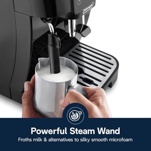 De’Longhi Magnifica Start Automatic Espresso Machine with Manual Milk Frother & Built in Grinder – 3 One-Touch Recipes, Easy-to-Clean, Home Barista Coffee Maker for Lattes, Cappuccino, Iced Coffee - image 2