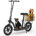 Hiboy MAX Pro Electric Scooter, 46.6 Mi Long Range, 22 MPH Power by 650W MAX Motor, 11” Pneumatic Tires, Split Hub Design, Dual Suspension, 265lbs MAX Load, Commuting Electric Scooter for Adults - Bee Worths