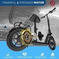 Hiboy MAX Pro Electric Scooter, 46.6 Mi Long Range, 22 MPH Power by 650W MAX Motor, 11” Pneumatic Tires, Split Hub Design, Dual Suspension, 265lbs MAX Load, Commuting Electric Scooter for Adults - Bee Worths