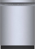Bosch SHE41CM5N 300 Series 24″ Dishwasher 48 db – Recessed Handle, Stainless Steel