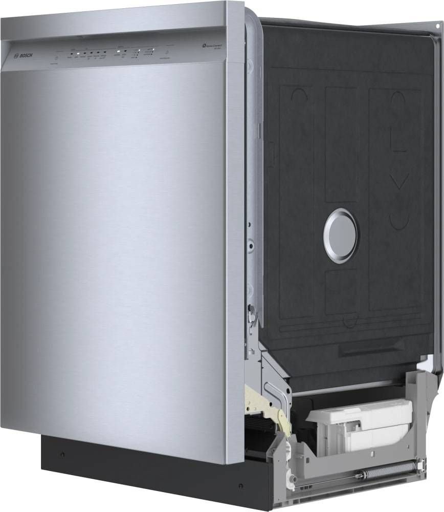 Bosch SHE41CM5N 300 Series 24″ Dishwasher 48 db – Recessed Handle, Stainless Steel - image 4