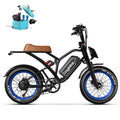 Euybike S4 Moped-Style Fat Tire Electric Bike - image 3