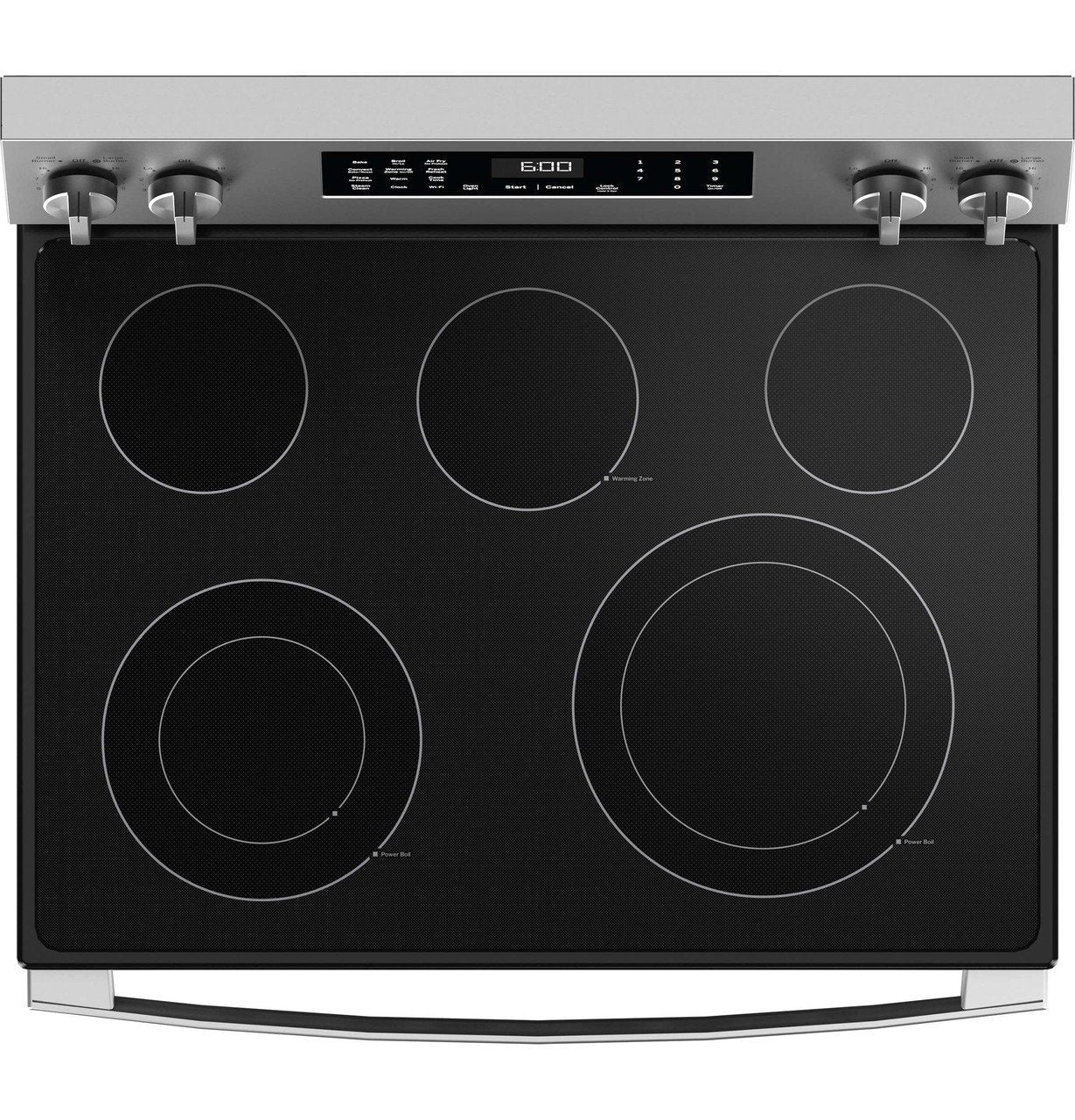 GE 30″ Freestanding Electric Convection Range GRF600AVSS - image 4