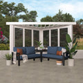 Backyard Discovery Ridgedale Modern Steel Cabana Pergola - image 3