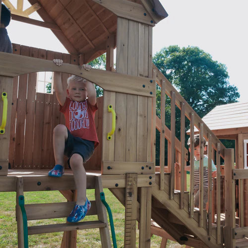 Backyard Discovery Malibu Cedar Swing Set - image 5