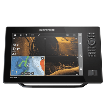 Humminbird XPLORE 12 CMSI+ CHIRP MEGA SI Fish Finder/Chartplotter - Bee Worths