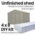 Do-It Yourself Princeton Premier 10 ft. W x 10 ft. D Outdoor Wood Storage Shed (100 sq. ft.) - image 2