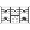 GE 36″ Built-In Gas Cooktop JGP3036SLSS - image 2