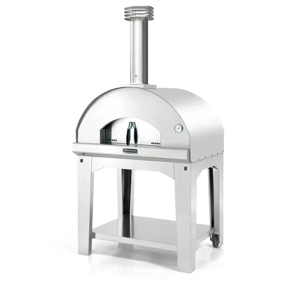 Fontana Forni Mangiafuoco Wood-Fired Pizza Oven – Stainless – FTMF-S - image 3