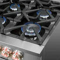 FORNO Massimo 60-Inch Freestanding Dual Fuel Range in Stainless Steel – FFSGS6125-60 - image 4