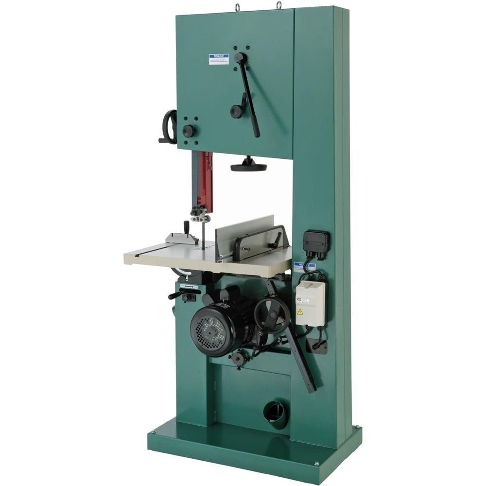 Grizzly G0531B – 21″ 5 HP Industrial Bandsaw w/ Brake - Bee Worths