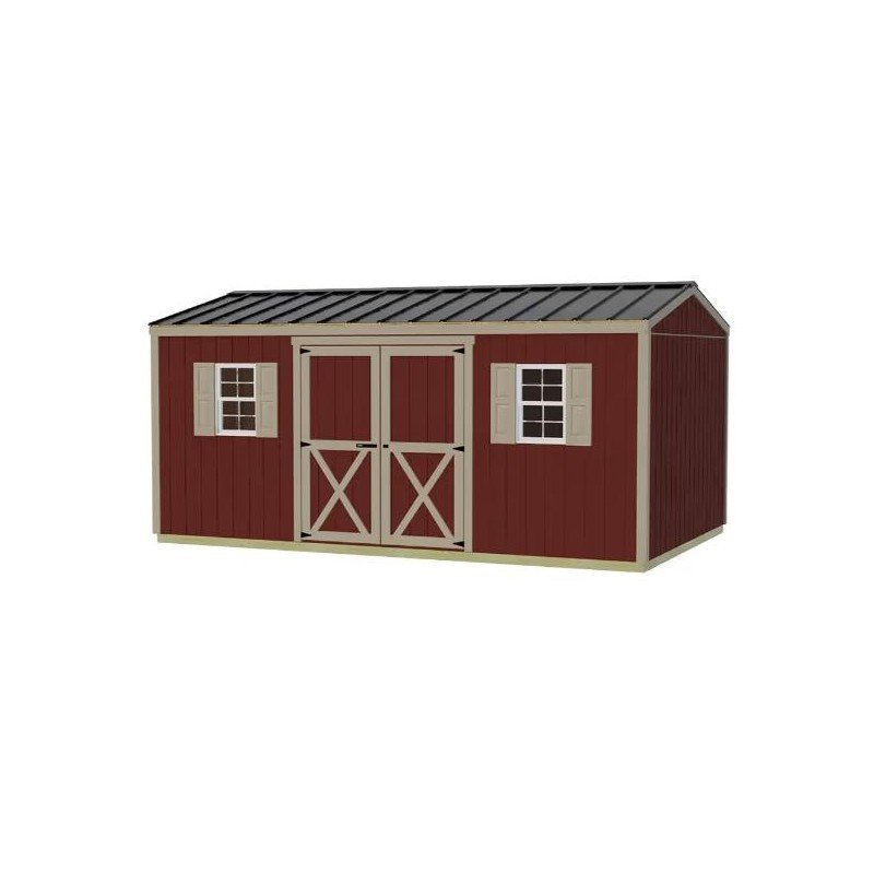 Best Barns Handmade Haven 10×12 Wood Shed Kit – Gable Roof, Eave Door (HHAVDE12) - image 3