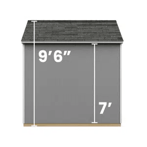 Handy Home Rookwood Storage Shed – Multiple sizes - Bee Worths