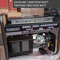 Gentron Power Equipment 12000 / 9000 -Watt GG12000GLCS - image 3