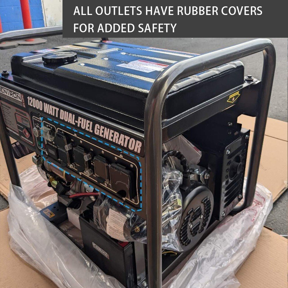 Gentron Power Equipment 12000 / 9000 -Watt GG12000GLCS - image 2